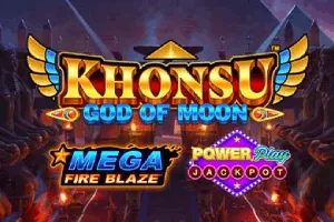Playtech : Mega Fire Blaze: Khonsu God of Moon PowerPlay Jackpot - MASURAPLAY77