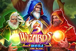 Playtech : Mega Fire Blaze: 3 Wizards - MASURAPLAY77
