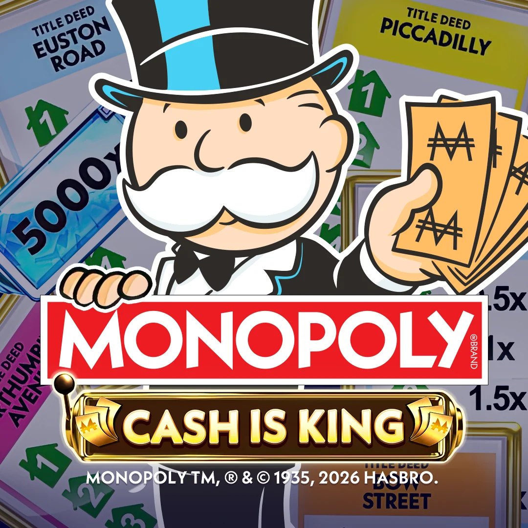 Redtiger : Monopoly Cash Is King - MASURAPLAY77