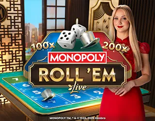 MONOPOLY Roll em - MASURAPLAY77