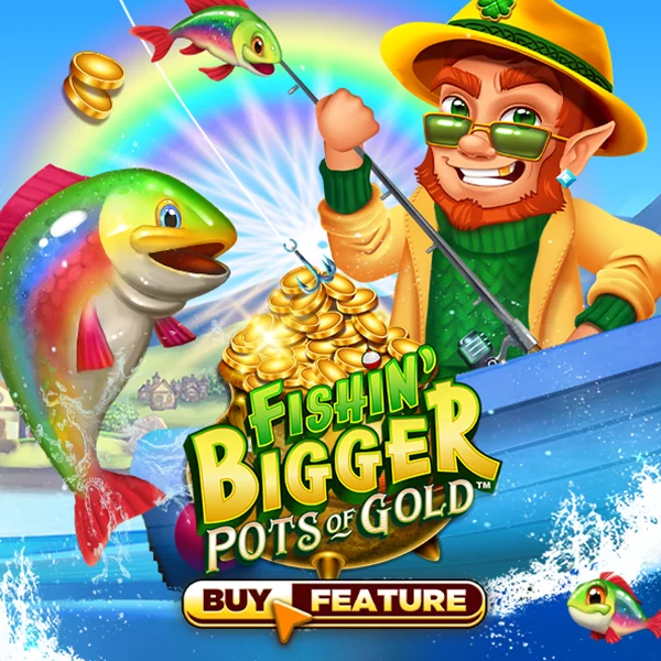 Microgaming : Fishin Bigger Pots of Gold - MASURAPLAY77